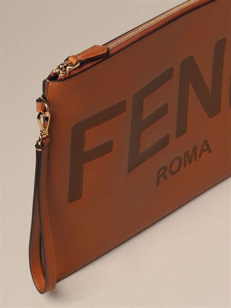 compra pochette da uomo fendi|pochette fendi femme.